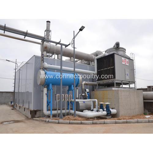 Rendering plant odor washer